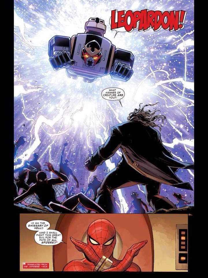Amazing-Spider-Man-12-Leopardon-2 A relação entre o Homem-aranha e os Power Rangers